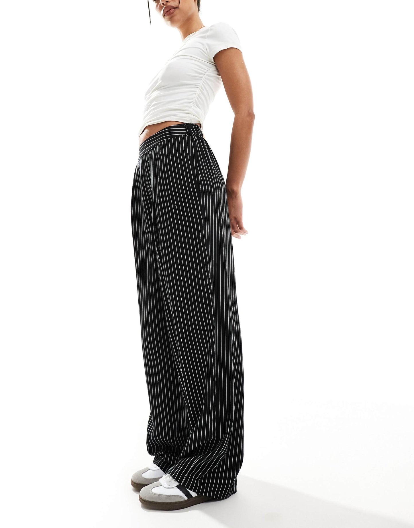 Relaxed Pull On Trousers