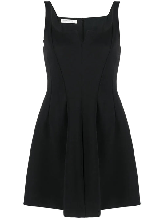 Darted Mini Dress