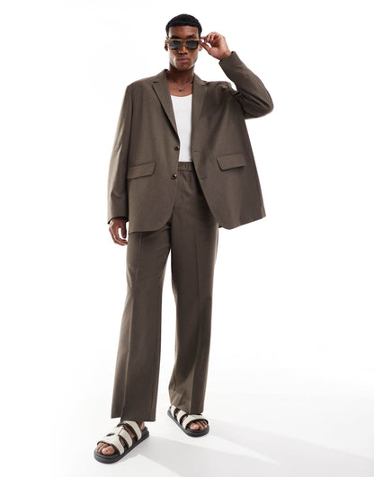 Relaxed Slouchy Suit Jacket