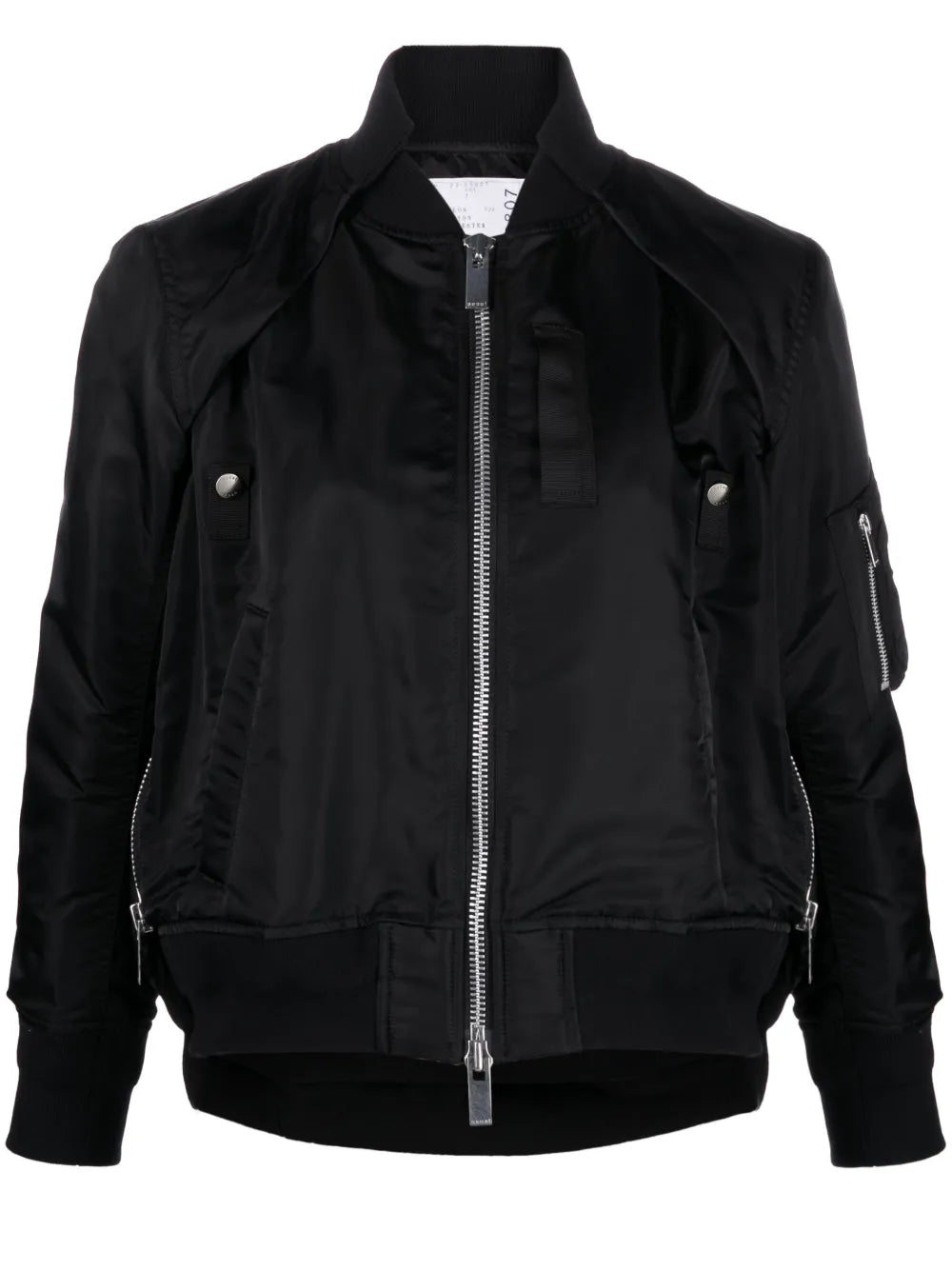 Detachable-Sleeve Bomber Jacket