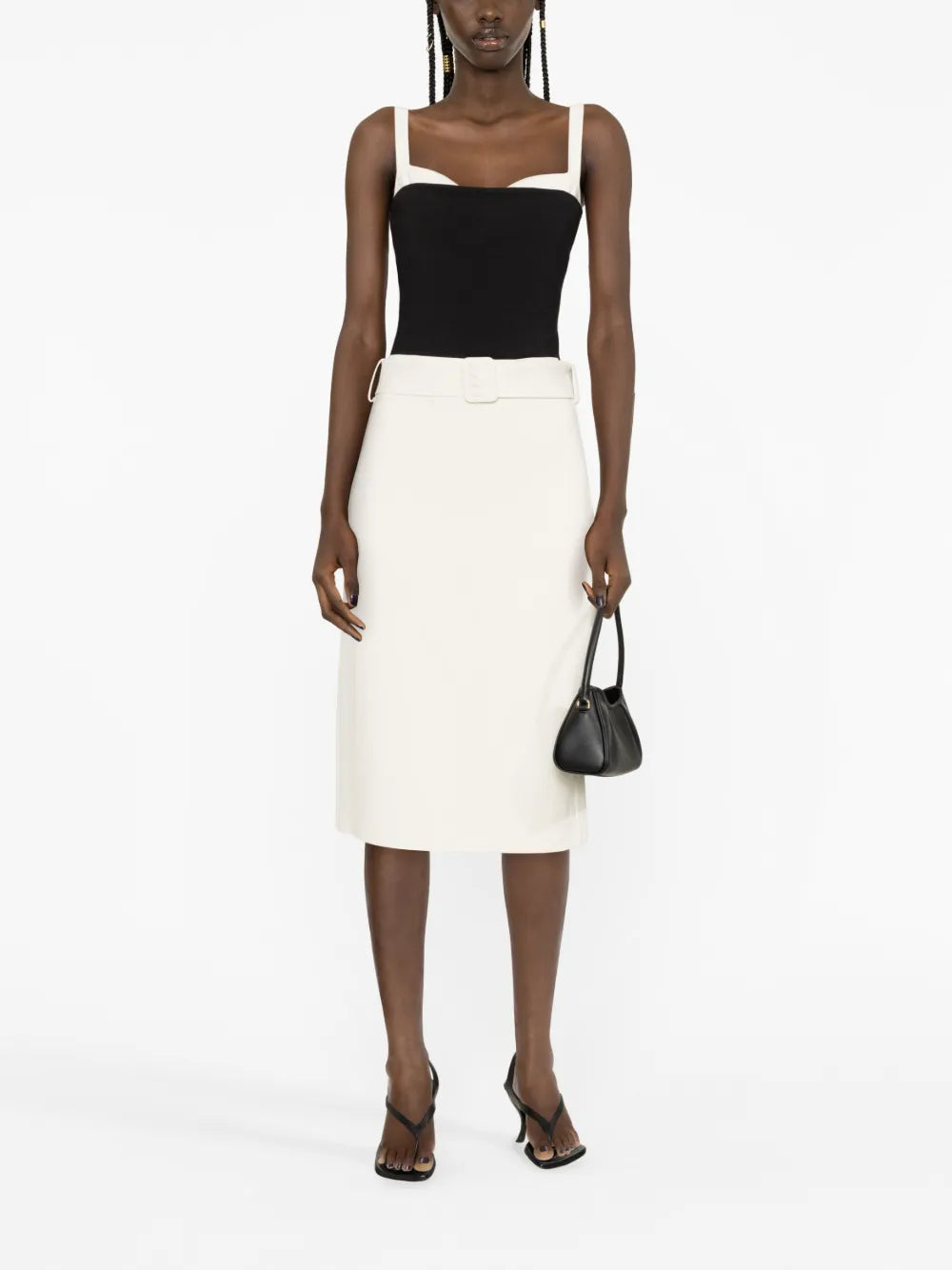 Randy Belted Midi Skirt