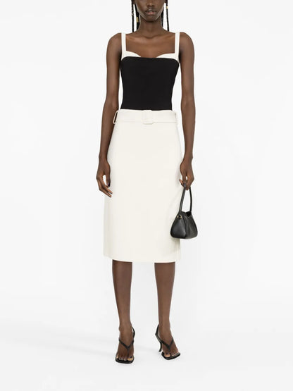 Randy Belted Midi Skirt