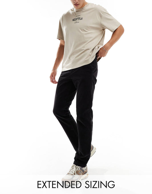 Slim Fit Cord Trouser