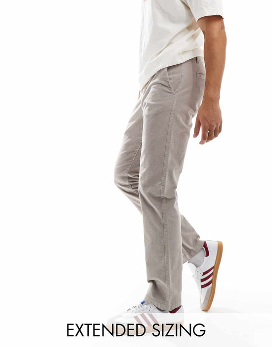 Slim Fit Cord Trouser