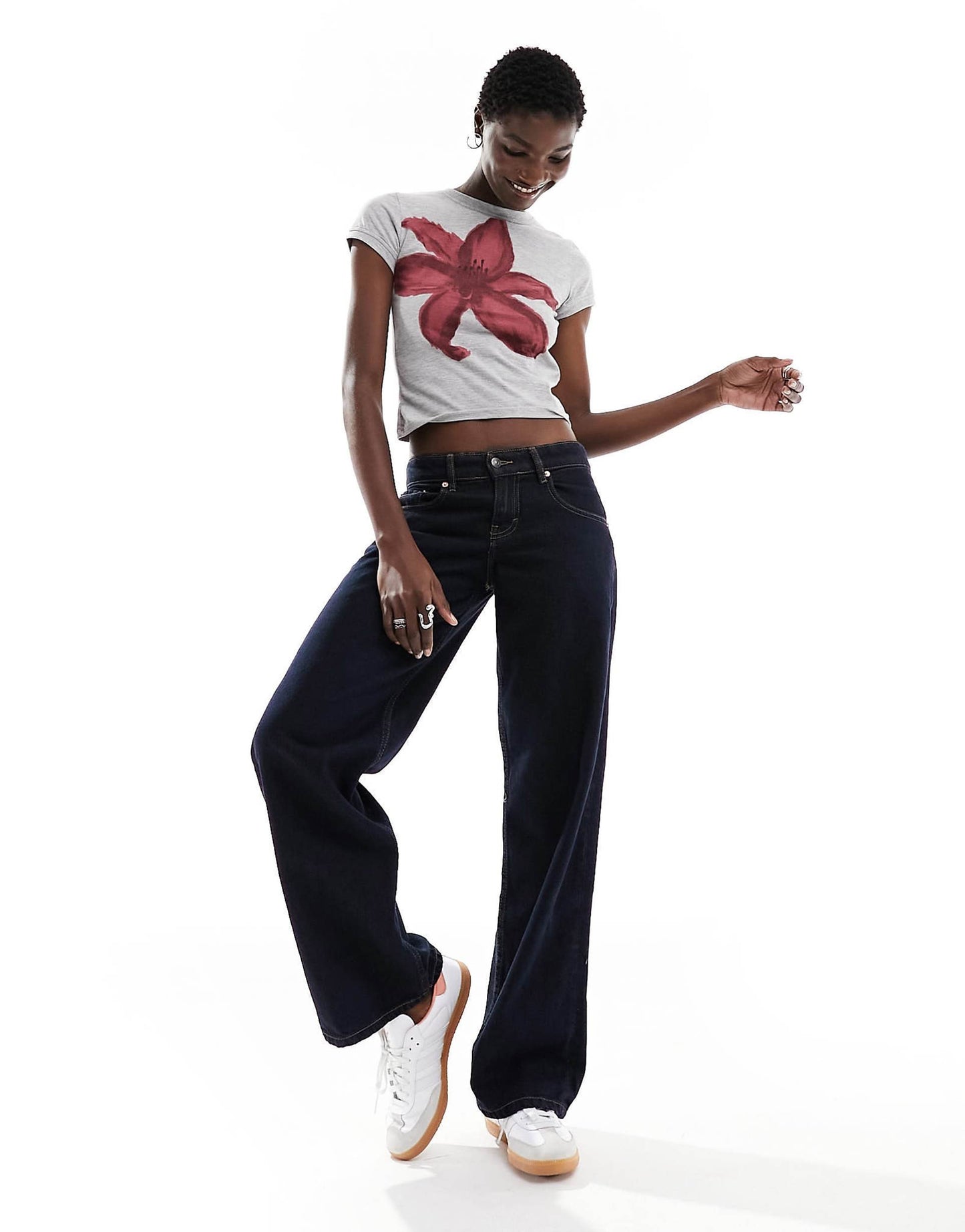 Low Rise Parallel Jeans