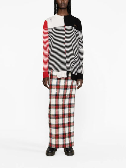 Mega Shred Distressed Wool-Blend Jumper