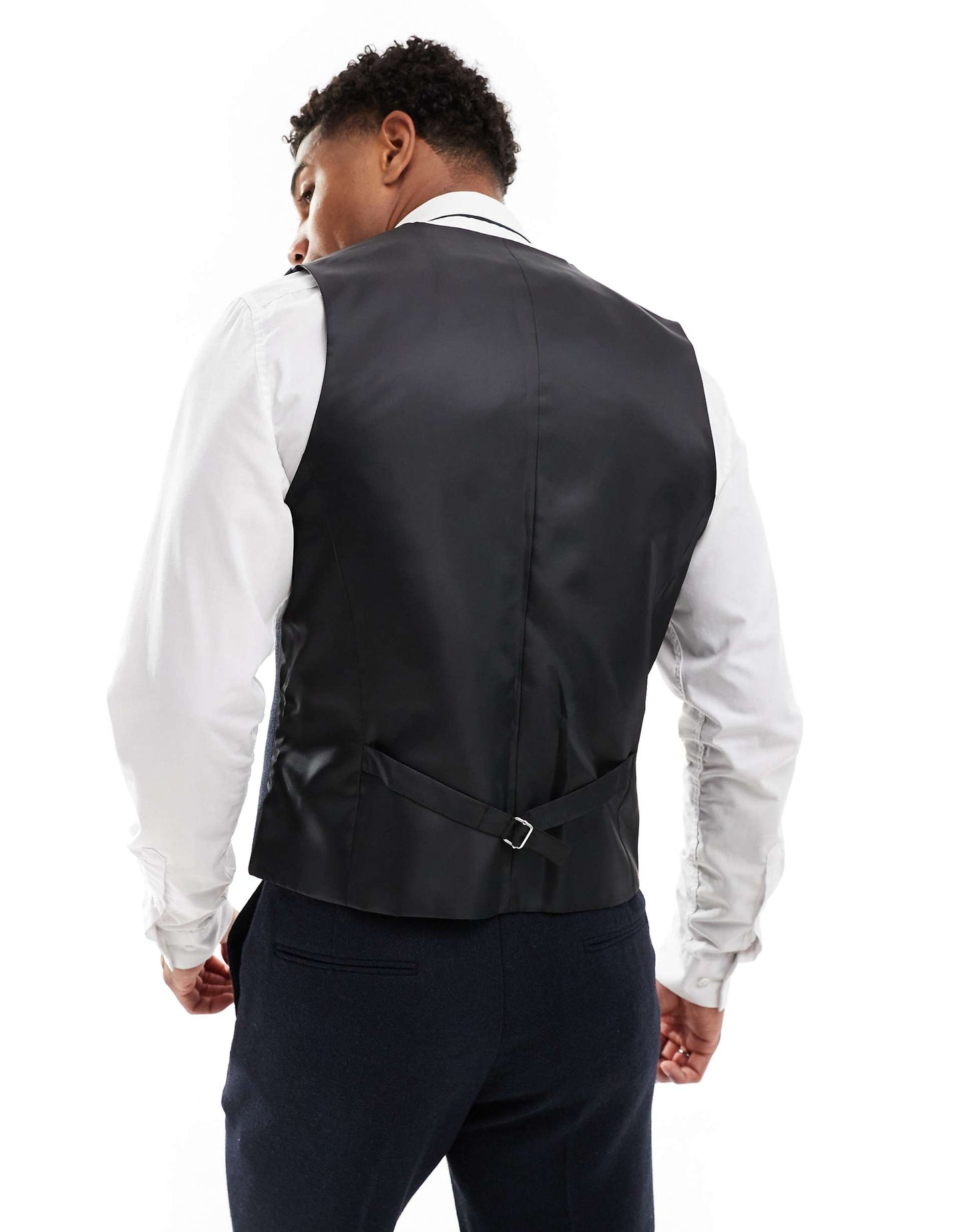 Slim Wool Blend Suit Waistcoat