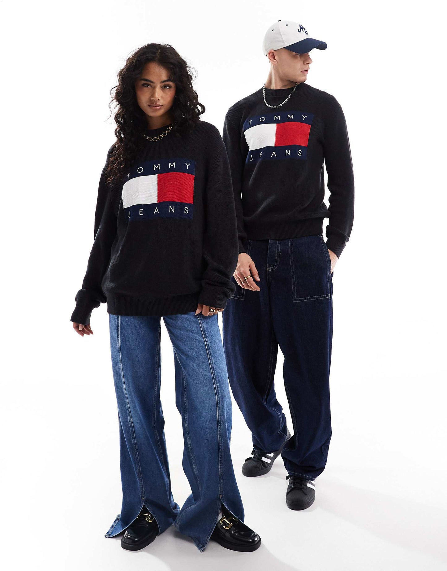 Unisex Large Flag Knitwear