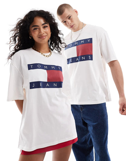 Unisex Large Flag Logo T-Shirt