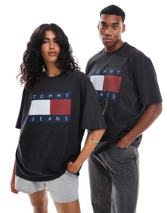 Unisex Large Flag Logo T-Shirt