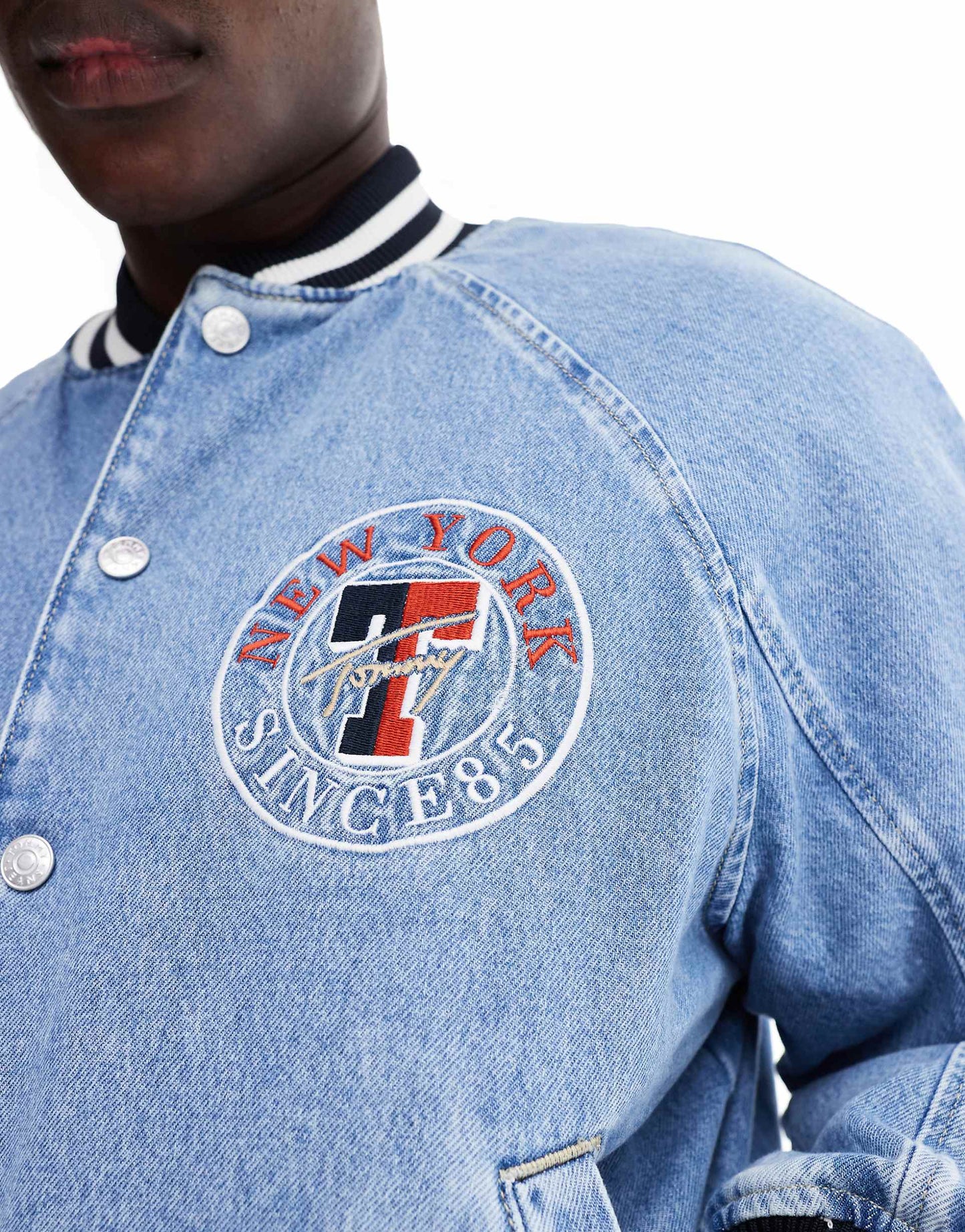 Letterman Denim Jacket