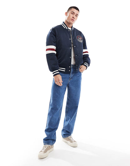 Varsity Explorer Bomber Jacket