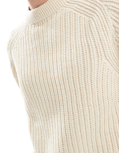 Knitted Crew Neck Jumper
