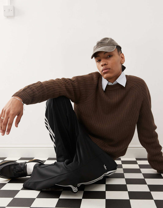 Knitted Crew Neck Jumper