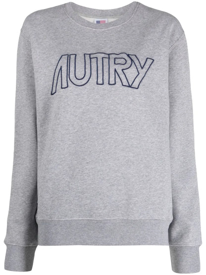 Embroidered-Logo Cotton Sweatshirt