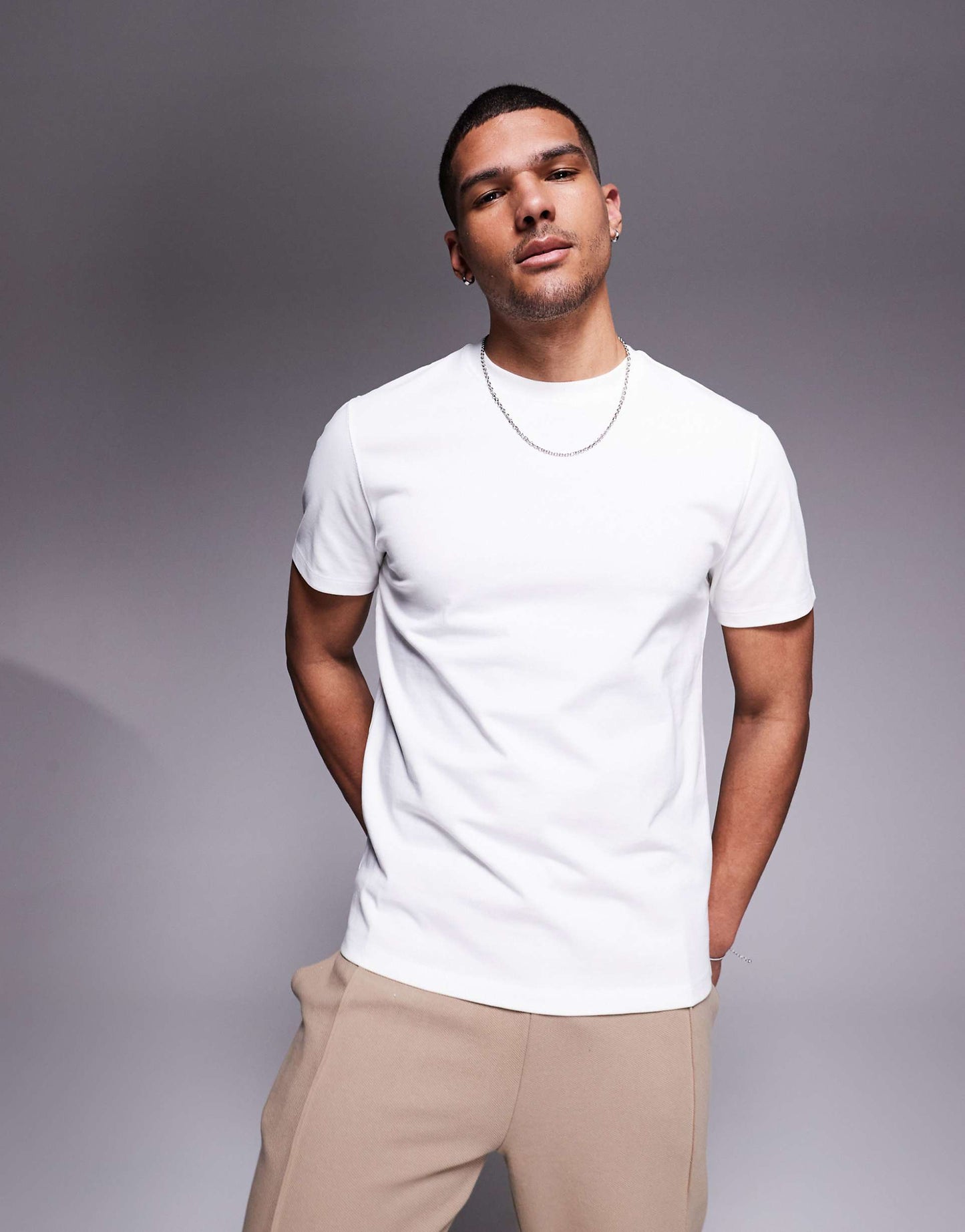 Premium Heavyweight Crew Neck T-Shirt 300Gsm