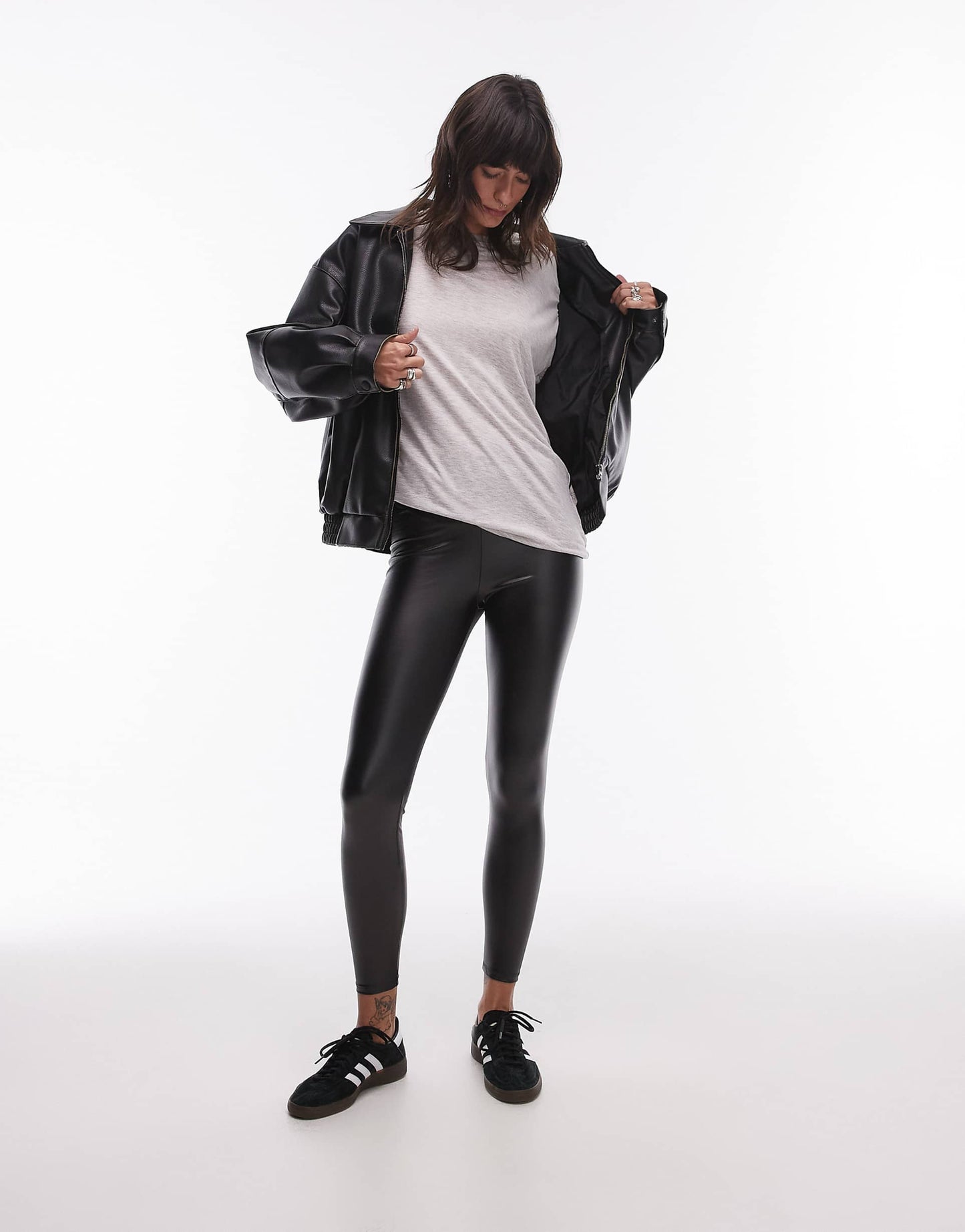 Faux Leather Leggings