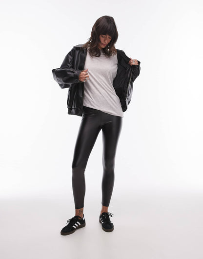 Faux Leather Leggings