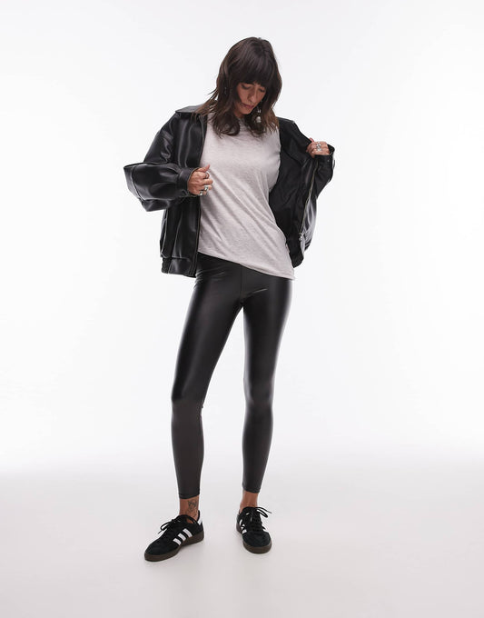 Faux Leather Leggings