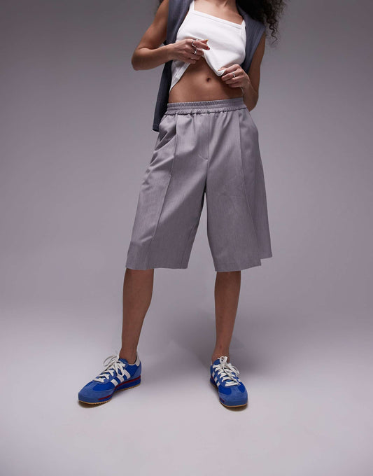 Smart Longline Tailored Jogger Shorts