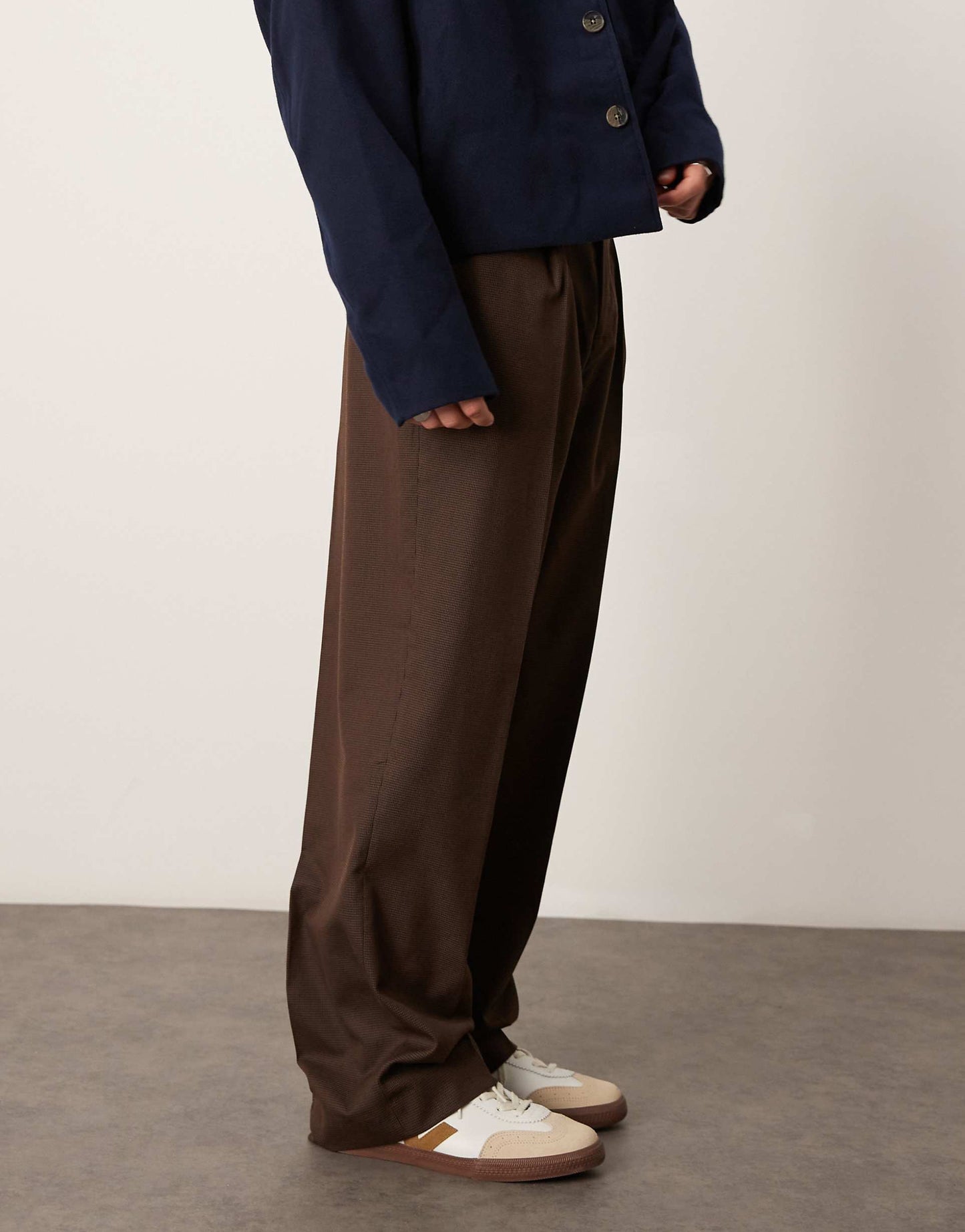 Smart Wide Fit Trousers