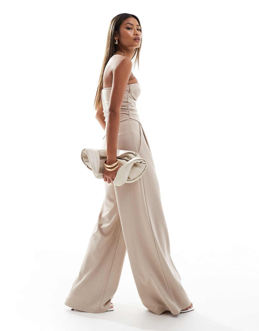 Co-Ord Smart Wide Leg Trousers