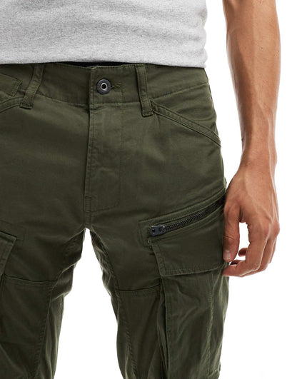 Rovic 3D Regular Tapered Cargo Trousers