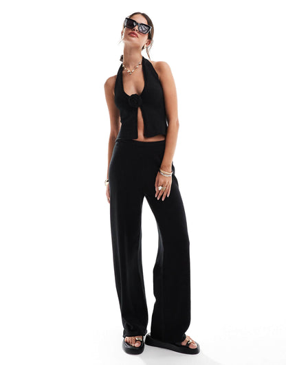 Maribel Fine Gauge Knit Trouser Co-Ord