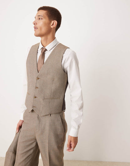 Slim Suit Waistcoat