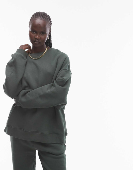 Premium Co Ord Seam Detail Sweat