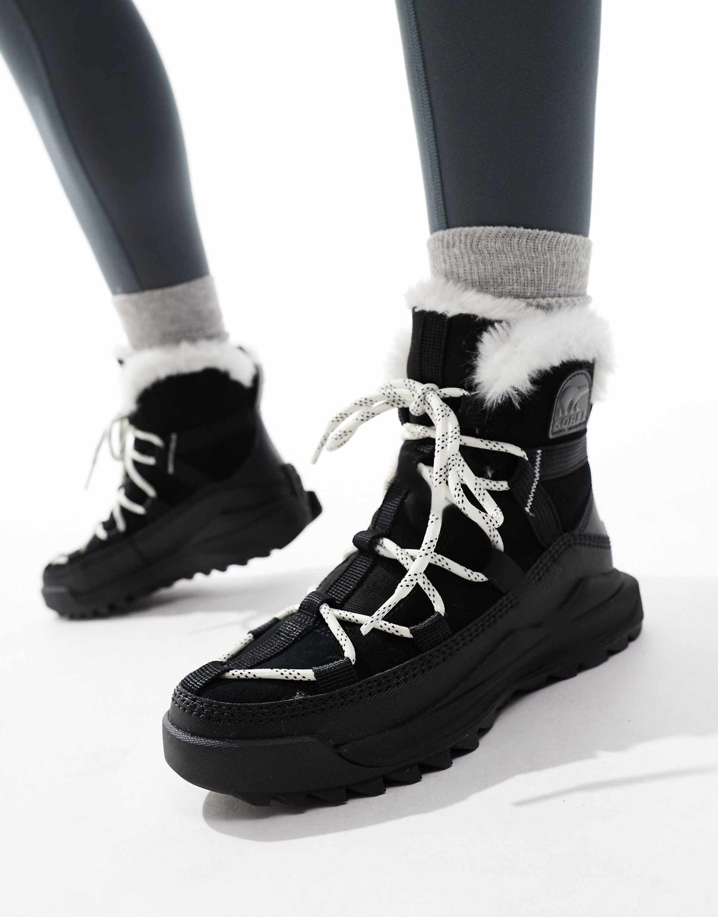 Ona Rmx Glacy Plus Wp Waterproof Fleece Lined Suede Snow Boots