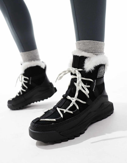 Ona Rmx Glacy Plus Wp Waterproof Fleece Lined Suede Snow Boots