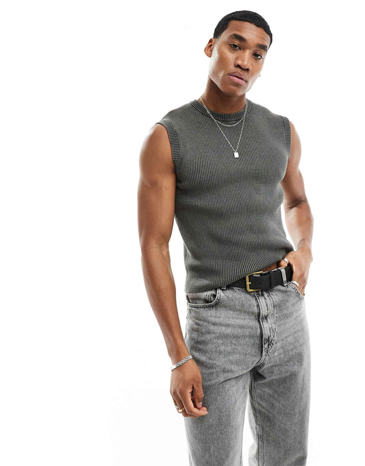 Ribbed Vest