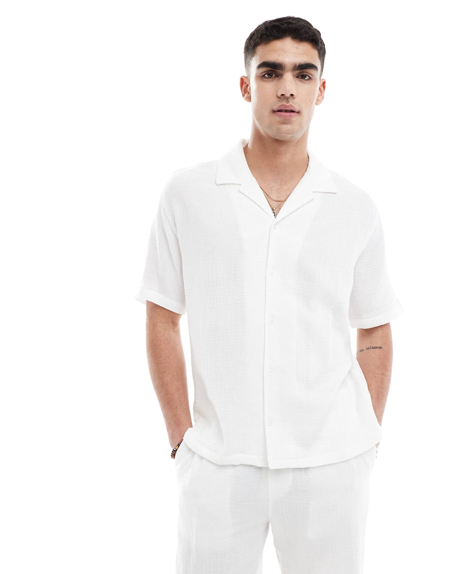 Textured Shirt Co-Ord