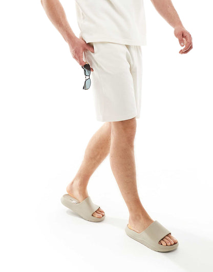 Textured Jersey Co-Ord Short