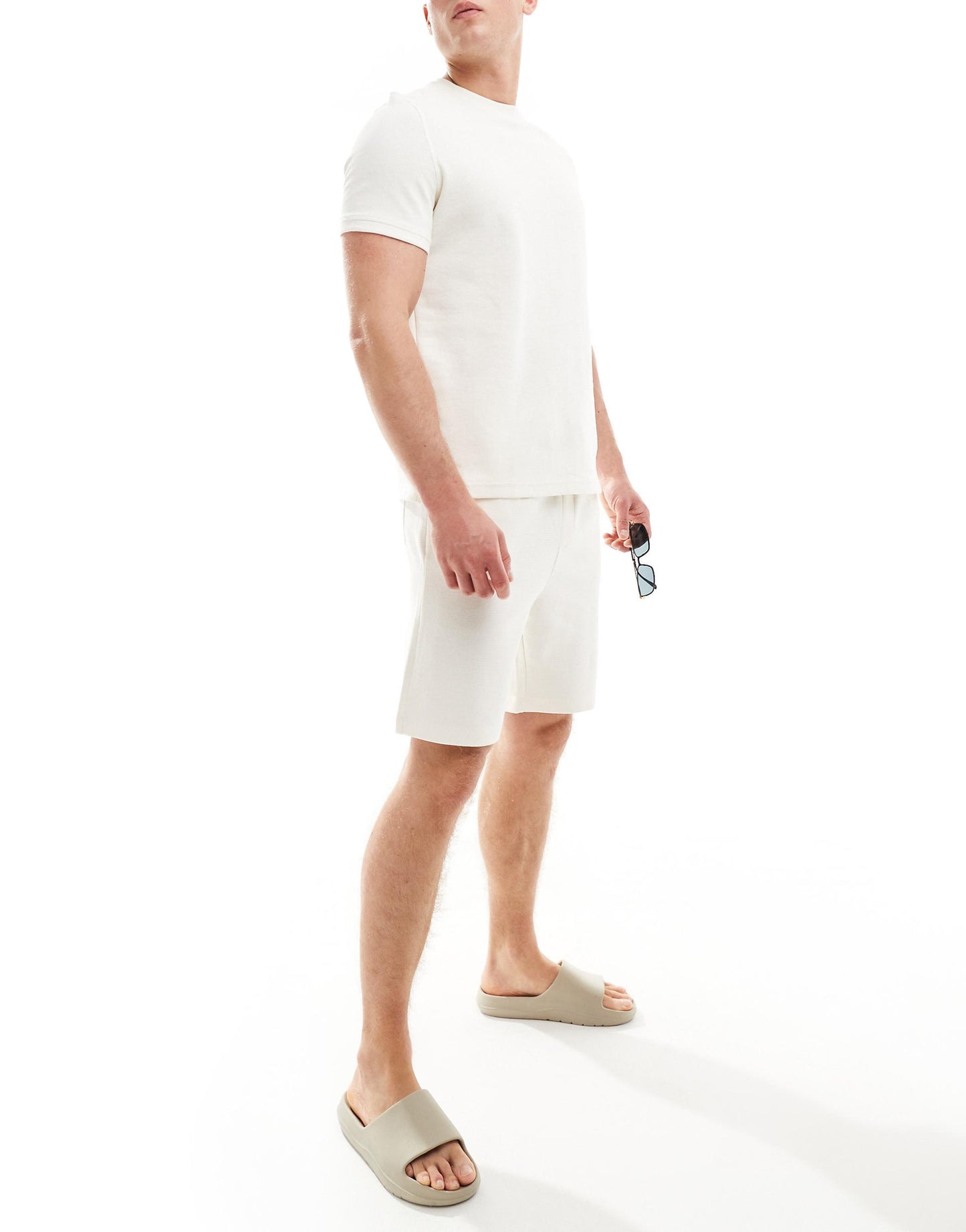 Textured Co-Ord T-Shirt