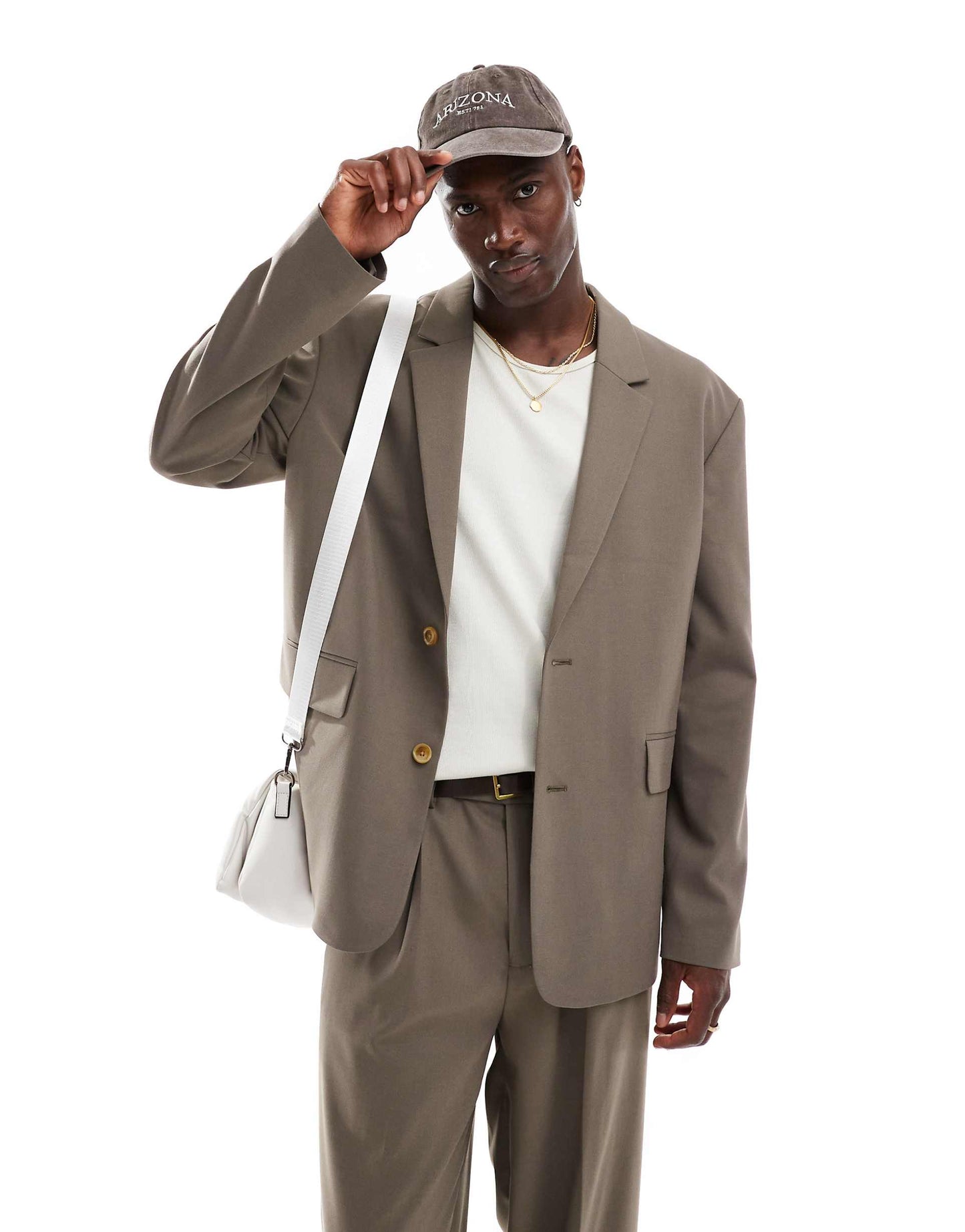 Relaxed Slouchy Suit Jacket