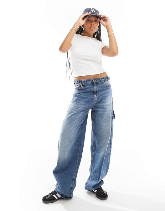 Carpenter Jean With Adjustable Waist