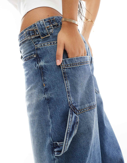 Carpenter Jean With Adjustable Waist