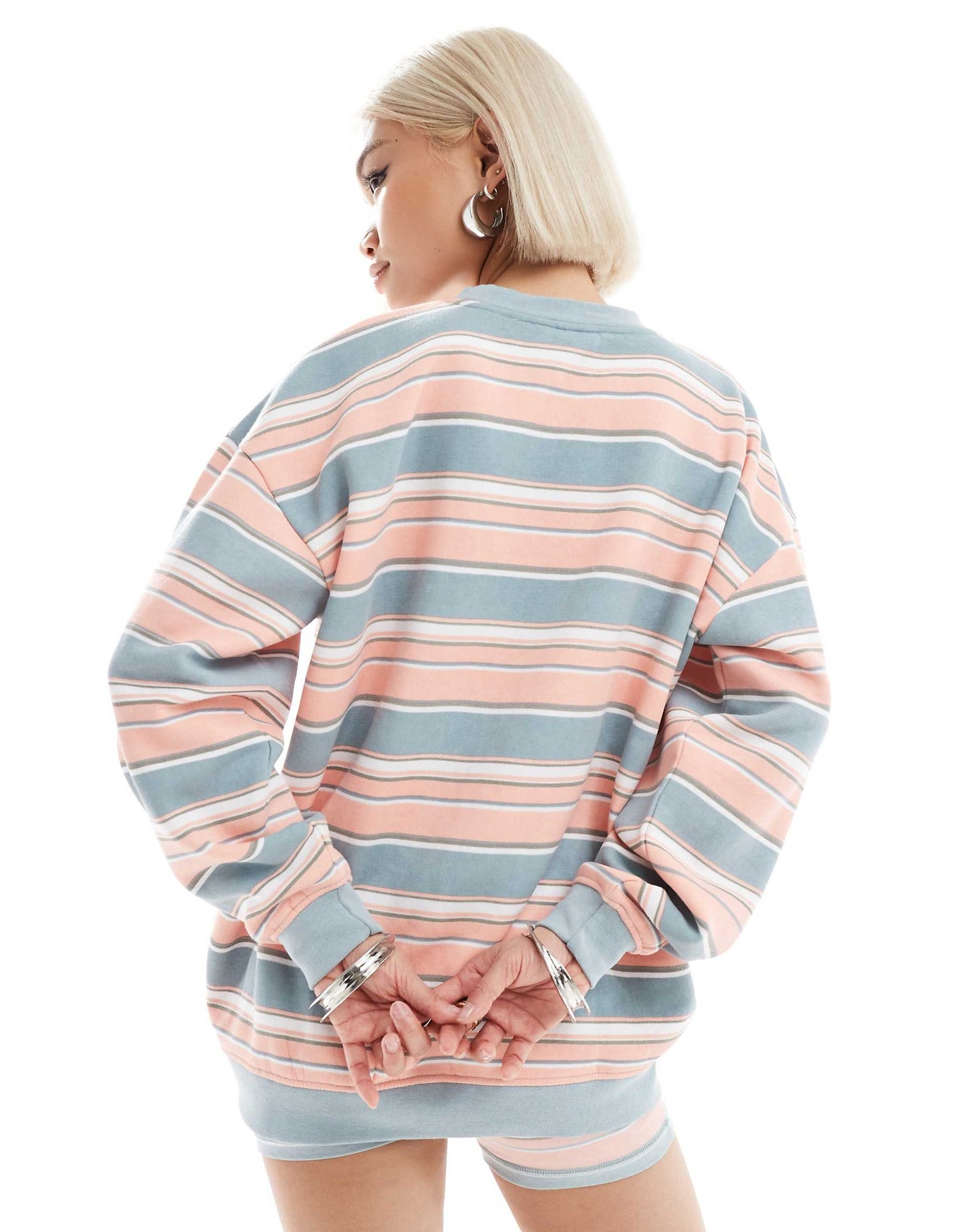 Relaxed Sweatshirt With California Embroidery Co-Ord