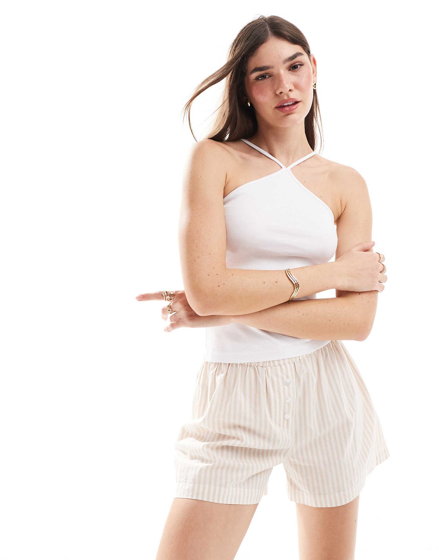Cross Neck Top