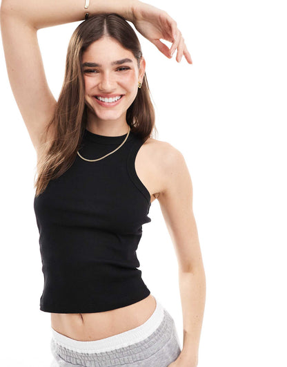Racer Neck Tank Top