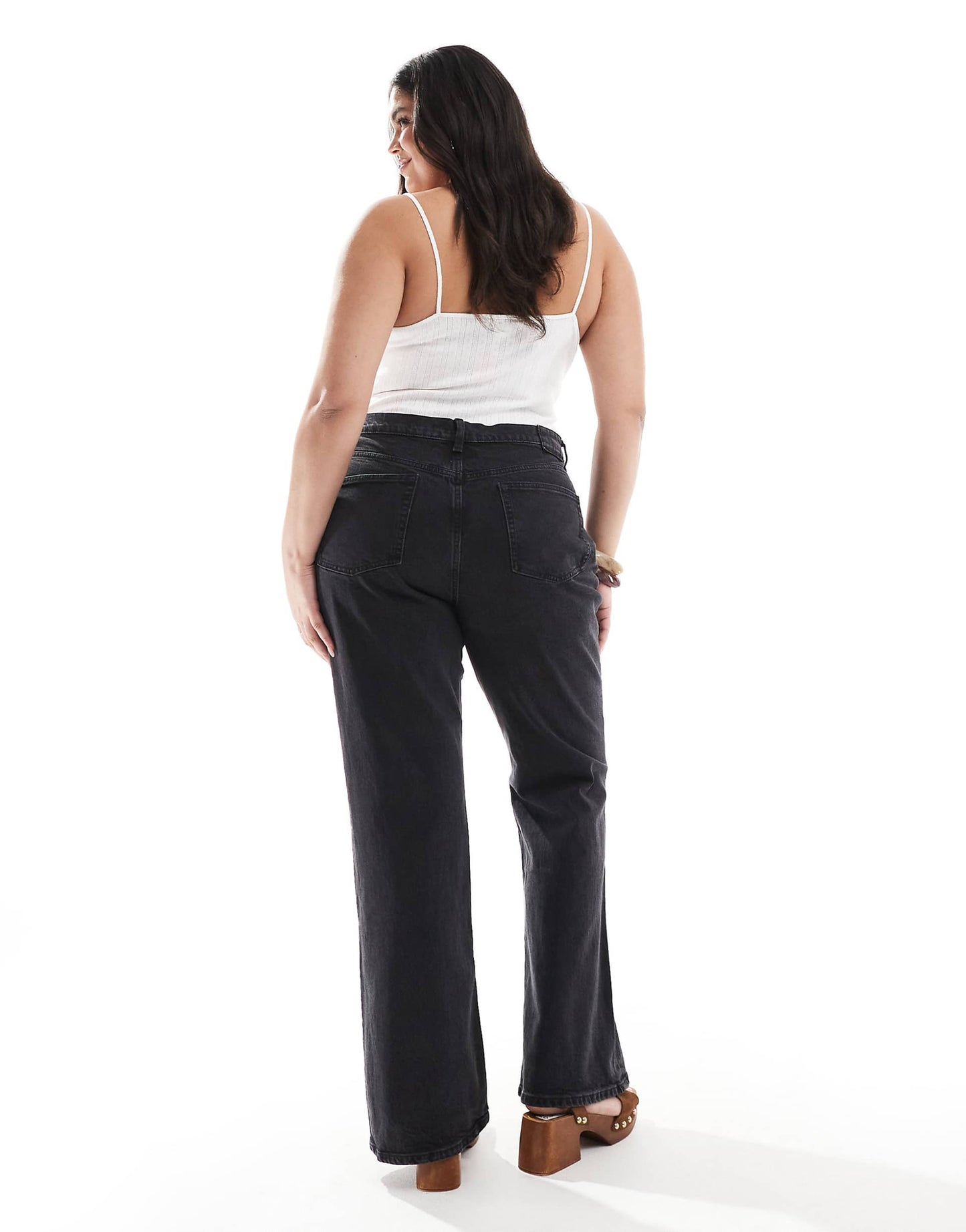 Curve Mid Rise Flare Jeans