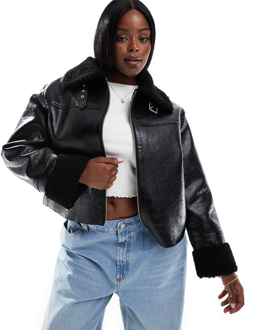 Plus Aviator Jacket