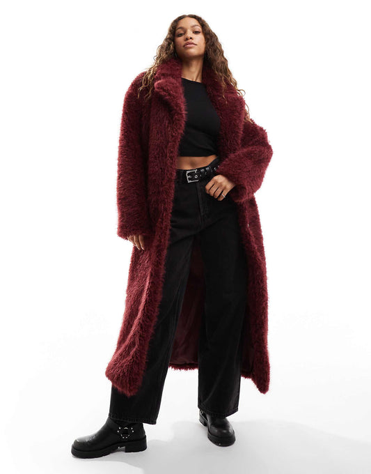 Longline Maxi Fur Coat