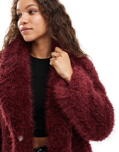 Longline Maxi Fur Coat