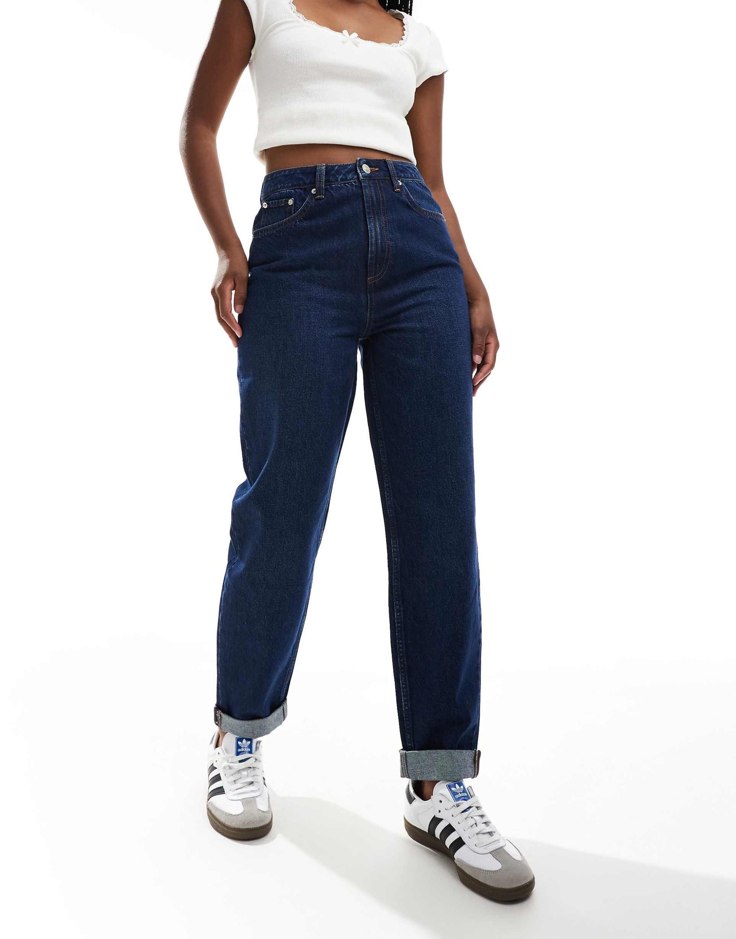 High Rise Relaxed Mom Jean
