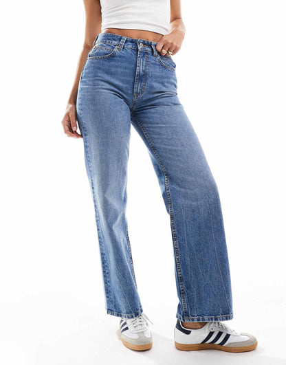 Hourglass Wide Leg Dad Jeans