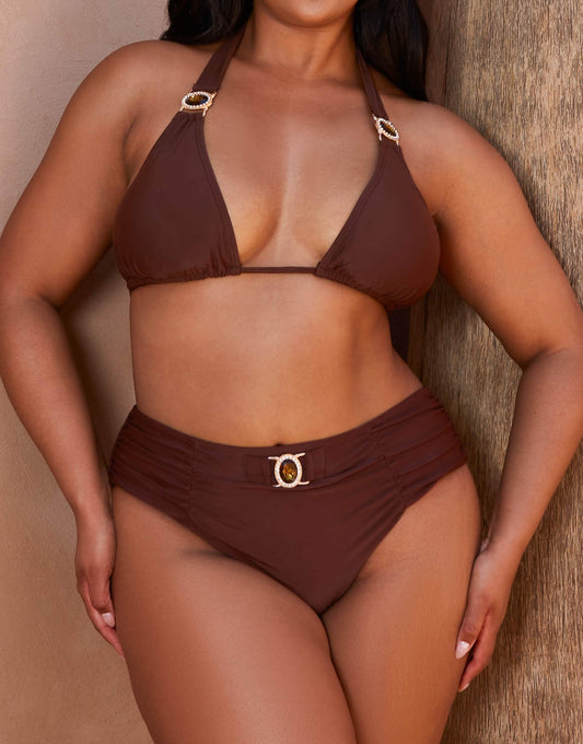 Amour High Waist Bikini Bottom