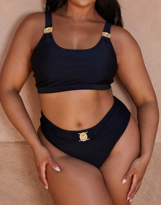 Amour High Waist Bikini Bottom